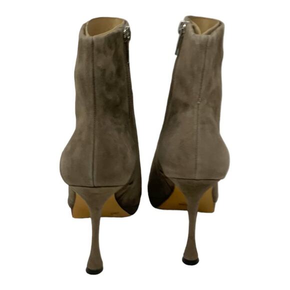 Vince Camuto Pitonnda Pointed Toe Suede Bootie Taupe Size 7.5 NWT $169 MSRP - Picture 6 of 8